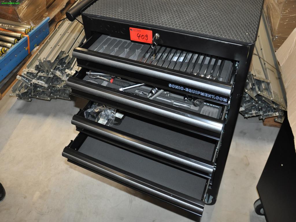 Used Sonic equipment S8  4 Piece tool trolley for Sale (Auction Premium) | NetBid Industrial Auctions